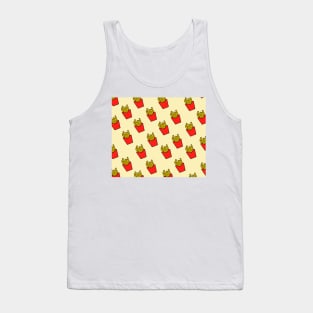 Crazy Fries Pattern Tank Top